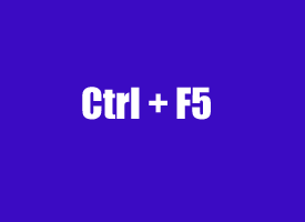 ctrl-f5