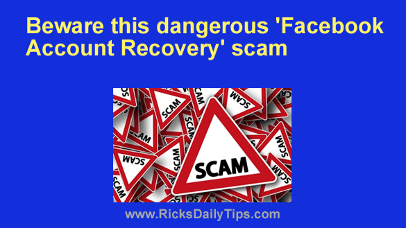 Scam alert: Facebook phishing attempts making the rounds