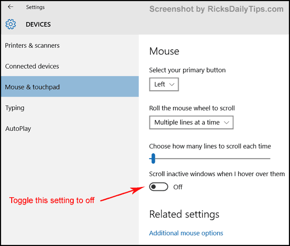 Stop Heap of it can Q&A: Why can't I scroll with my mouse wheel after upgrading to Windows 10?