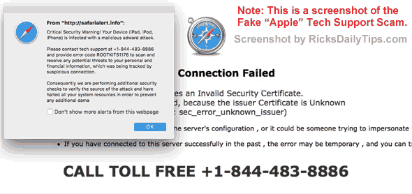 Scam alert: Avoid this dangerous 'Apple Tech Support' scam
