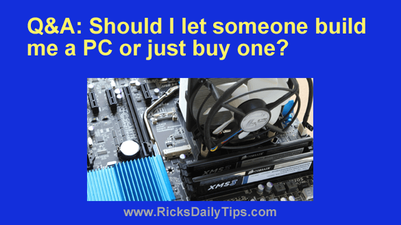 Why You Should Build Your Own PC Instead of Buying One