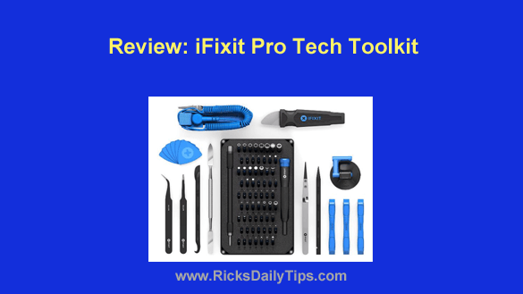 Review: iFixit Pro Tech Toolkit