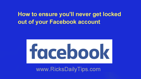 Facebook: Locked Out of Your Facebook Account?