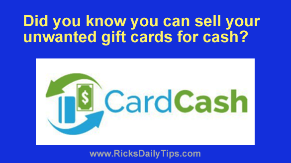 How To Sell Unwanted Gift Cards For Cash