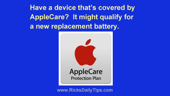 Does your Apple device qualify for a new replacement battery?