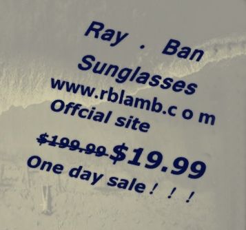 Scam alert: Beware the ubiquitous 'Ray Ban Sunglasses Discount' scam posts  that are making the rounds on social media