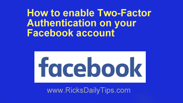 How to Enable Two-Factor Authentication (2FA) on Facebook