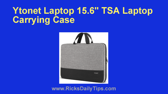 Laptop bag 15.6 review on sale