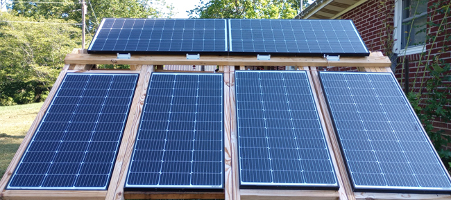 Solar Panels - 600 total watts